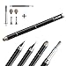 Kalogl Stylus 4 In 1 For All Capacitive Touchscreen Artist Stylus Pen Brush Drawing Gift (Black With packaging)