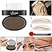 Sunsent Eyebrow Stamp for Perfect Eyebrow Natural-looking Eyebrows Enhancer (Dark Brown)