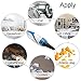 Handheld Mini Vacuum Cleaner, NUWA Portable Car Vacuum Cleaner Cordless, Lightweight Auto Hand Vac Dust Collector Rechargeable wih USB Charging Cable, Equipped with two Nozzles (Blue)