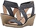 Nine West Women's Jenafir Fabric Wedge Sandal