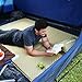 KingCamp Camping Mattress Backpacking Sleeping Pad Self Inflating Sleeping Pad with 2 Pillows for Hiking Camping Gear Double Beige