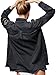 CA Mode Women Utility Embellished Army Military Shirt Jacket Outwear Coat,Black,X-Large