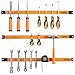 VonHaus 3 X 24” Piece Magnetic Tool Strip Holder Organizer Racks Ideal for Garage and Workshops (Mounting Screws Included)