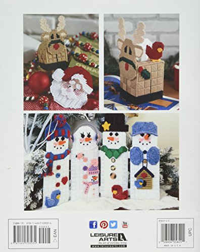 LEISURE ARTS-Plastic Canvas Christmas Characters - Thumbnail 2