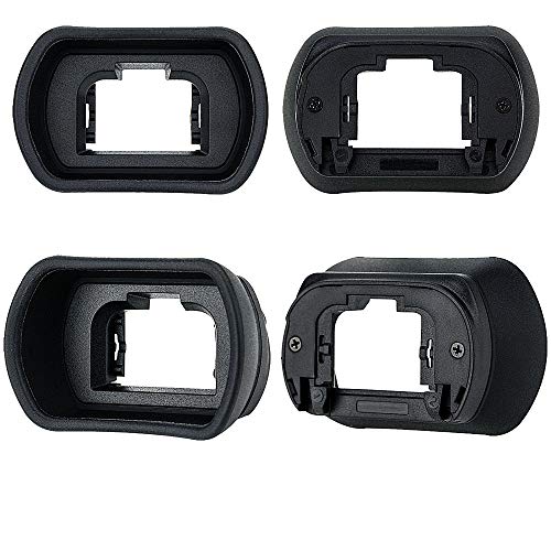 Soft Silicon Camera Viewfinder Eyecup Eyepiece Eyeshade for Sony A7RIV A7RIII A7III A7SII A7RII A7II A7S A7R A7 A9II A9 A58 A99II Eye Cup Protector Replaces Sony FDA-EP18 FDA-EP16 FDA-EP15