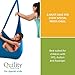 Quility Indoor Therapy Swing for Kids with Special Needs | Lycra Snuggle Swing | Cuddle Hammock for Children with Autism, ADHD, Aspergers | Ideal for Sensory Integration (Up to 77lbs, Light Blue)