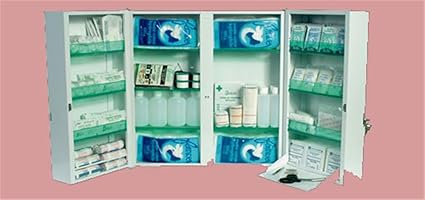 Medizinschrank, 2 Türen, ausreichend für 20 Personen: Amazon.de