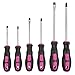 The Original Pink Box PB6SD 6-Piece Screwdrivers Set, Pink