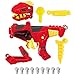 Freebex Kid's 17 pc Lights & Sound Dinobots Super Dino Charge Morpher --Super Transformation set Toys Gun With Electric Drill,kid's Birthday Gift