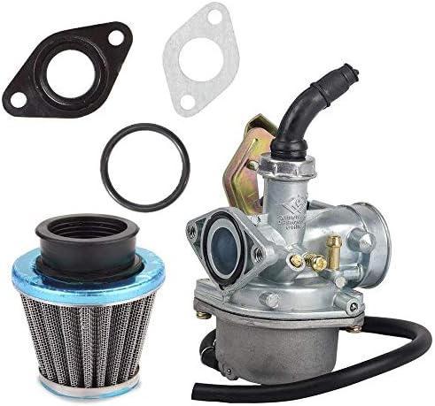 JIKAN Annpee Universal 38mm Motorcycle Exhaust Muffler & Clamp Removable Fits for 140cc 150cc 160cc 125cc 38MM 1.5" inch Dirt Pitbike Lifan Yx Stomp SDG Removable Pit Dirt Bike ATV Black
