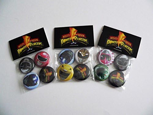Mighty Morphin Power Rangers Badge Pack