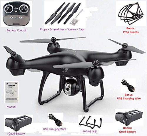 Upgraded s70w dual gps 1080p wifi quadcopter rtf 2.4ghz…