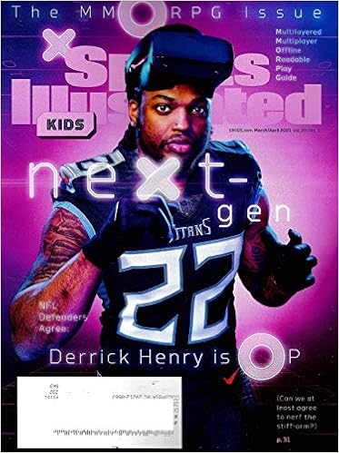 Sports Illustrated Kids Magazine March April 21 Derrick Henry Cover Sports Illustrated Kids Magazine Amazon Com Books