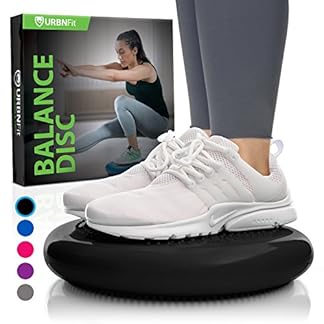 URBNFit Balance Disc – Core Stability Wobble Cushion for Strengthening, Physical Therapy, Office Chairs, and Kids’ Classrooms – Sensory Wiggle Seat Pad