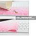 Allinside Ombre Pink Cover for Apple Magic Keyboard (MLA22LL/A) with US Layout