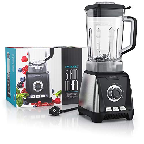 Arendo - Standmixer Smoothie Maker 1500 Watt, Hochleistungsmixer 30.000 U/min, Mixbehälter 1,5 Liter aus Tritan BPA-frei… – Bild 8