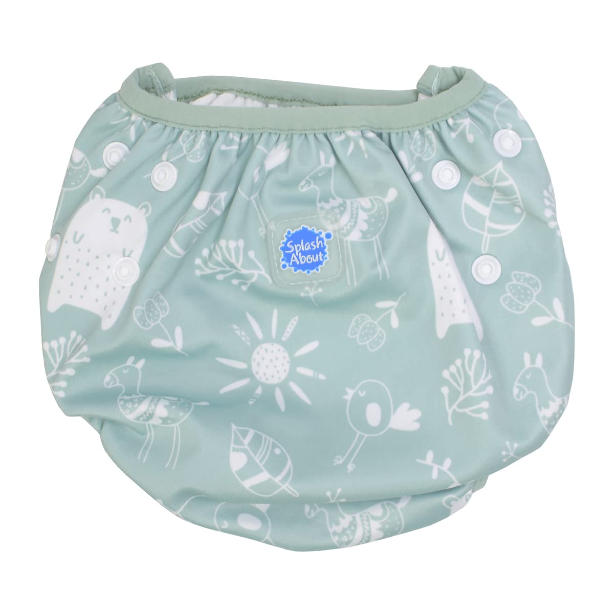 Splash About Size Adjustable Swim Nappy, Sunny Bear 1-3 Years