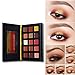 Beauty Glazed 15 Colors Sunset Dusk Eye Shadow Professional Matte Eyeshadow Palette With Intense Pigment Long Lasting Warm Color Eyeshadow Palette Collection With 7 Pcs Makeup Brushes set