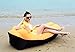 Inflatable Lounger Air Sofa Chair with U-shape neck pillow and handy storage bag for Camping&Hiking & Swimming pool to use as mattress (outdoor&indoor) (Big Orange Sofa)Inflatable Lounger with Portable Carry Bag for Outdoor and Indoor use (Big Green Sofa)