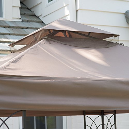 Coral Coast Prairie Grass 8 x 8 ft. Gazebo Canopy
