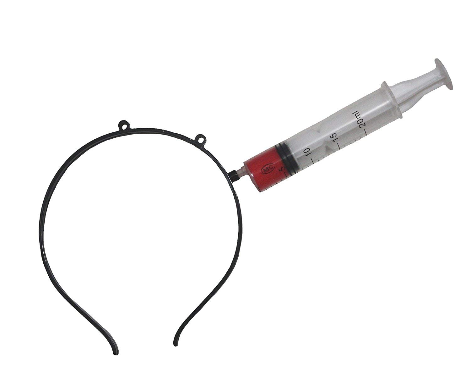 Petitebelle Bloody Syringes Headband Toy (One Size)