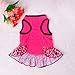 Small Dog Dress , Voberry® Fashion Pet Dog T-Shirt Dress Dog Cat Cute Summer Vest Skirt (XS, Pink)