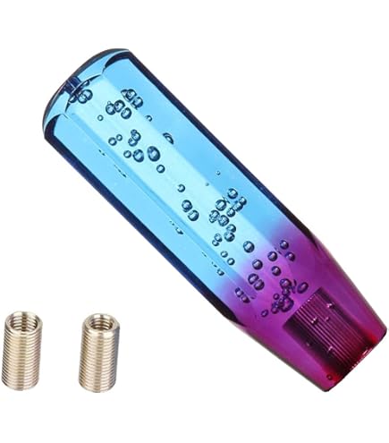 keihin★非売品！3Dクリスタル Universal JDM 150mm Bubble Gear Knob Colorful Transparent