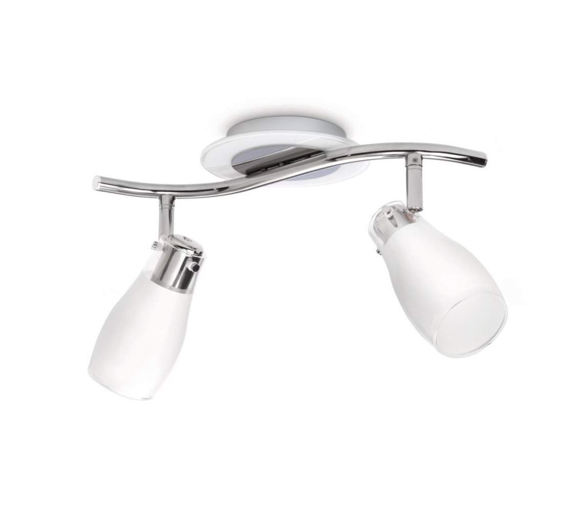 Philips MyLiving 522221116 Spotlights 2 x 12 W 230 V Chrome