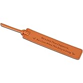 Leather Bookmark 3rd Anniversary Wedding Gifts for Him & Her