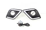 1Set DRL Daytime Running Driving Light Fog Lamp