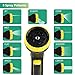 50ft Garden Hose - Expandable Water Hose with 9 Function Spray Nozzle, Triple Latex Core, 3/4