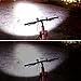 SecurityIng Waterproof Headlight 1800Lm 4 Modes 3 LEDs Headlamp & Bicycle Light + 4400mAh Battery Pack + Charger for Outdoor Sports
