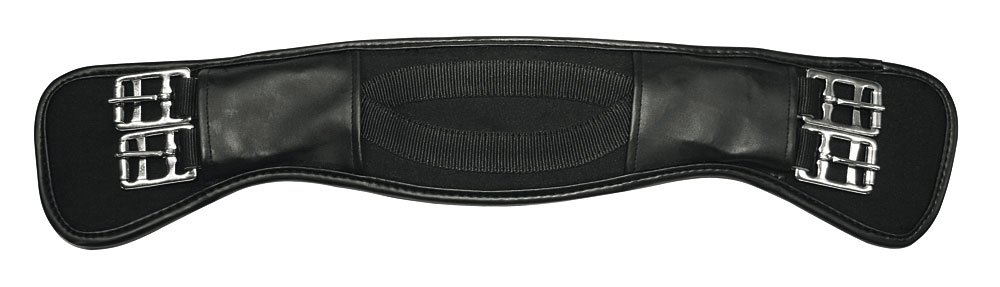 Kerbl 32444 Curved Saddlegirth - Black, 110 cm