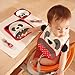 Skip Hop Zoo Little Kid and Toddler Tuck-Away Water Resistant Baby Bib, Multi Pia Panda
