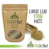 Organic Yerba Mate Herbal Tea 2 Ounce (30 Servings): Caffeinated Loose Leaf Tea, Hand Picked From Brazil