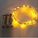 LED SopoTek 7ft 20 LEDs Yellow Starry Lights Fairy Lights Copper LED Lights Strings AA Battery Powered Ultra Thin String Wire(20 LEDs Yellow Battery not Included)