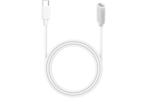 Long Type C Extender Cable, 3m/118.11in USB C Male to Female Charging Extender Cord for Pan-Tilt Indoor Cam (2024 Release) & 