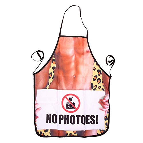 Sexy Naked Muscle Men Novelty Super men Kitchen Grilling Aprons