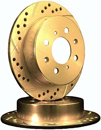 ATL Autosports Performance Brake Rotors REAR PAIR Fits 2007 Mini Cooper [Coupe-JCW Brakes] [W/14mm Lugs] ATL34366-00DDSGZ