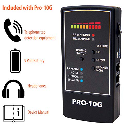 DefCon Security Products PRO10G GPS Tracker Finder and LawGrade