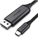 UPGROW USB C to DisplayPort Cable 4K@60Hz 4FT for Home Office USB C to DP Cable Compatible with MacBook Pro/Air, iPad Pro wit