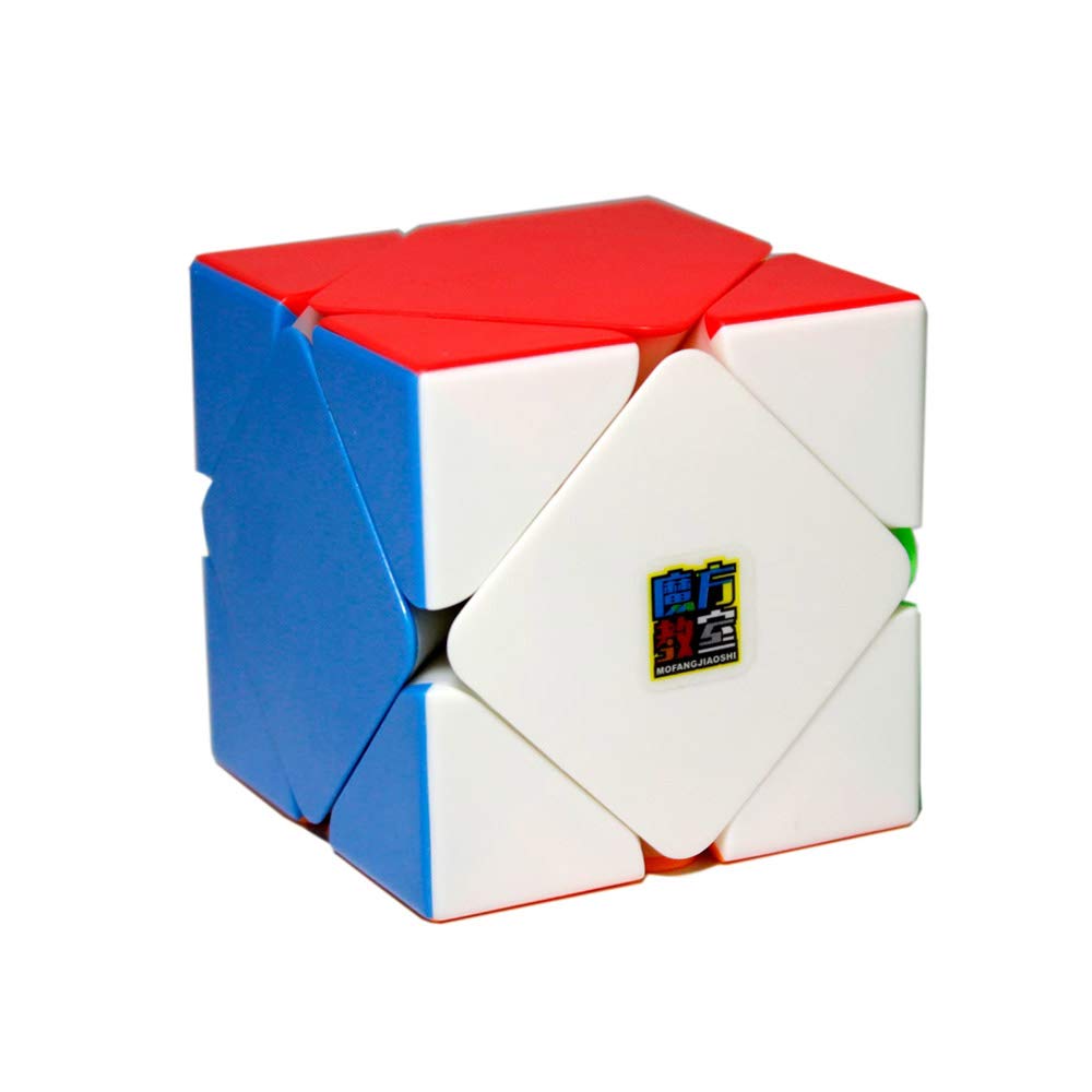 FunnyGoo MoYu MoFangJiaoShi Cubing Classroom Meilong Skewb magic puzzle cubes irregular Puzzle Cube Twist Toy Stickerless with one cube Stand