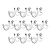 10 Pack Maxtop AEH1003-AX G-Sharp Earhanger Earphone for Motorola XiR P6628 XIR E8600 E8608 XPR 3300 XPR 3500