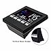 Digital Indoor Weather Thermometer, Weather Channel Thermometer, Temperature and Humidity Monitor with Alarm Clock, Time Date and Large Night Lighting LCD Screen Displaying
