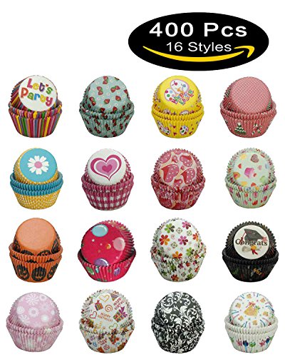 Paper-Baking-Cups SophieBella 400 pcs 16-Styles Cupcake-Liner for
Holiday Party Paper-Baking-Cups SophieBella 400 pcs 16-Styles Cupcake-Liner for
Holiday Party