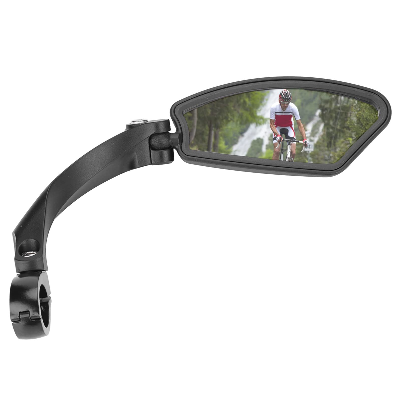 Right Rear View Mirror, Fydun Bike Rear Mirror, 180° Rotation Safe Rearview Mirror Bicycle Handlebar Review Rear Back View Mountain Road Bikes For Handles With 21-26MM (HF-MR080R)