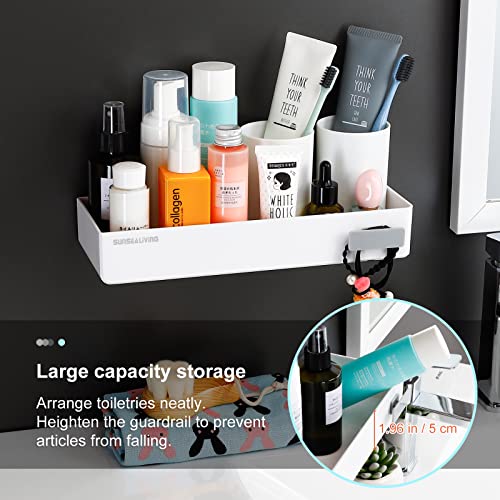 Shower Caddy Bathroom Organizer Drill Free Removable Adhesive Shelf