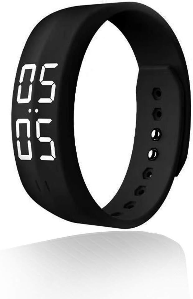 LEBEXY Schrittzähler Pedometer Einfach｜Fitness Armband Wasserdicht