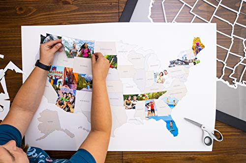 50 States USA Photo Map
