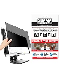 Pantalla de privacidad para monitor   Protección de información para computadora   antirreflectante, antiarañazos, bloquea el 96 % de los rayos UV   acabado mate brillante filtro de privacidad